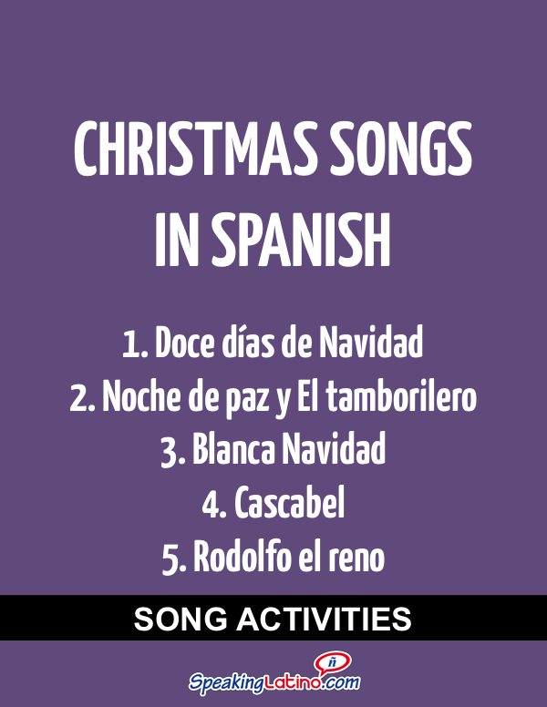 Christmas Songs In Spanish And English